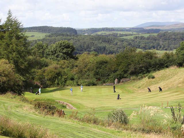 View of the 9th from tee area