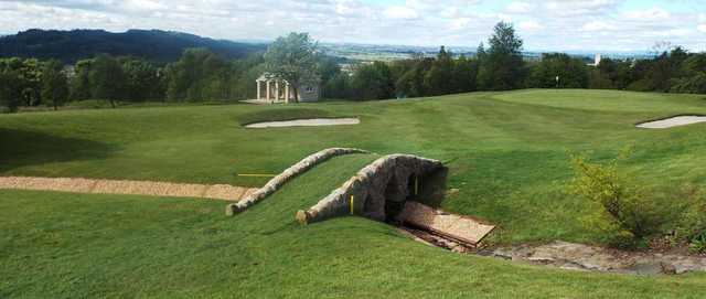The 9th hole at Kilsyth Lennox Golf Club