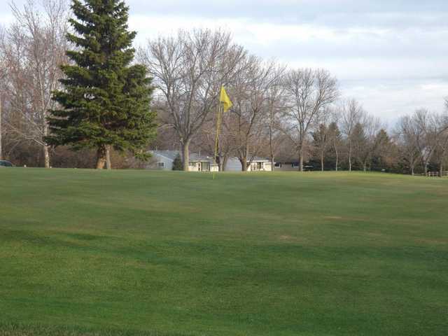 A view of a green at Clark Golf Club