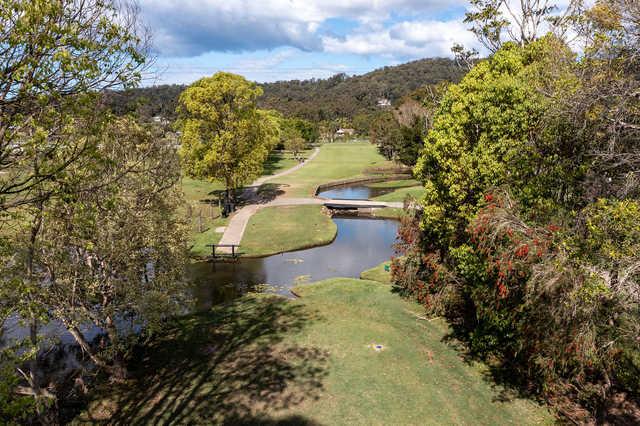 Aerial view from Meadow Park Golf Course.