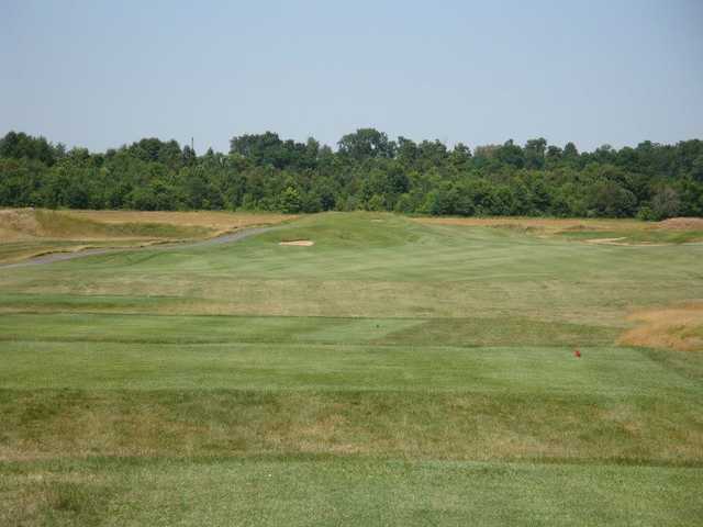 A view from a tee at Cambridge Golf Club