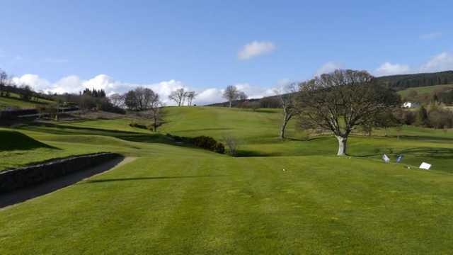 1st tee at Lamlash GC