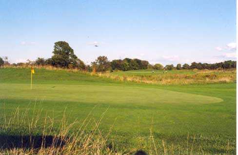 A view of a hole at Etna Acres Golf Club