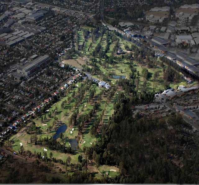 Aerial view of Virginia Golf Club