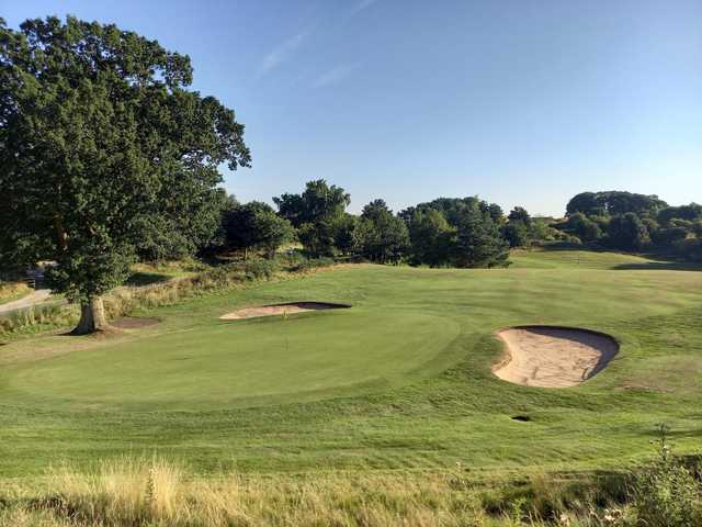 Looking back from the 15th green at Brampton Golf Club.