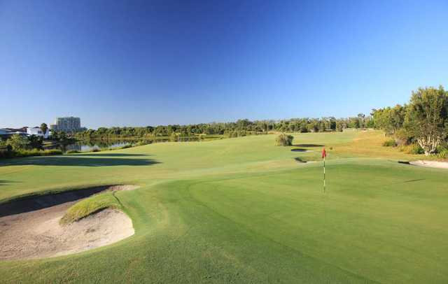 View from Pelican Waters Golf Club
