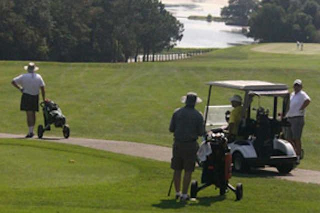 A view from Azalea City Golf Course