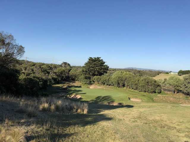 View of the 6th hole from the Cups Course at The Dunes Golf Links