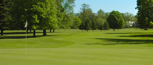 A view of a hole at Lafayette Country Club.
