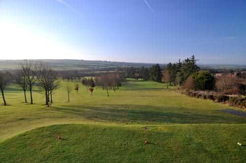 A view from a tee at Kinsale Golf Club.