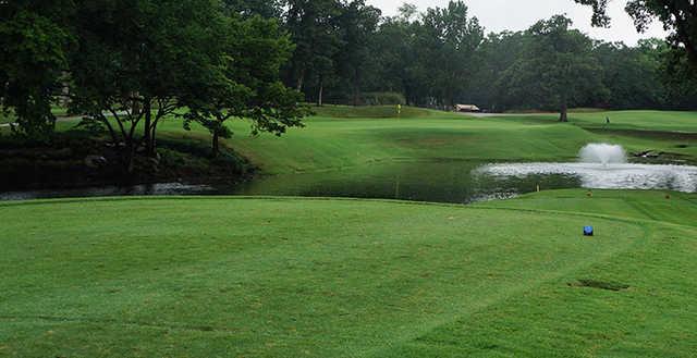 A view from tee #16 at Hillcrest Country Club
