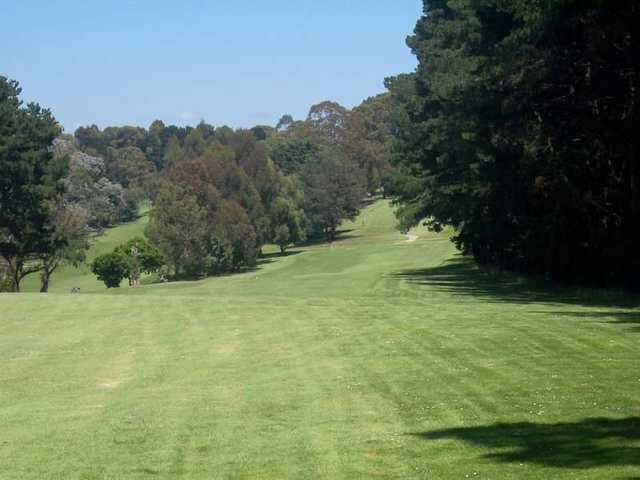 View from Korumburra Golf Club's 17th hole