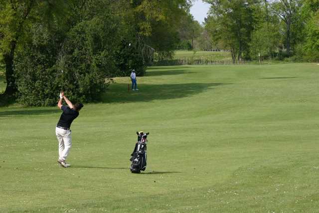 A view from a fairway at Golf d'Eauze Grand Armagnac
