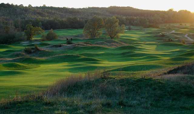 A view from Stade Francais Courson Golf Club.