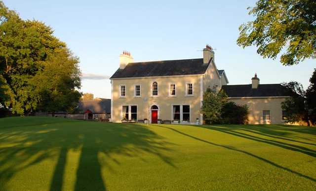 A view of the clubhouse at Ballinrobe Golf Club