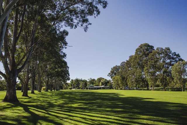 A view from Tally Valley Golf Club.