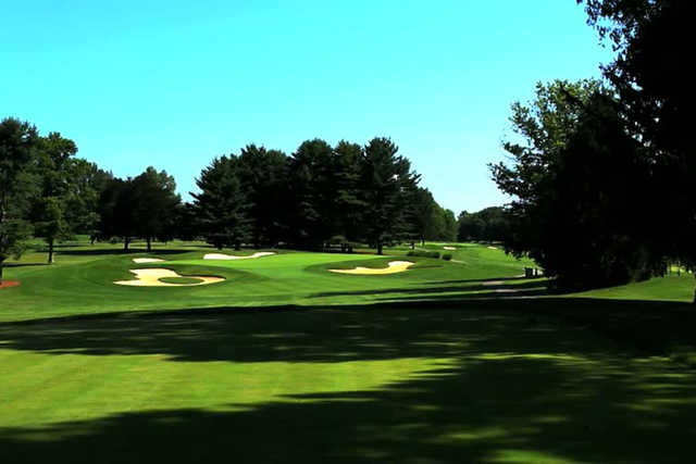 A view from a fairway at Wilmington Country Club