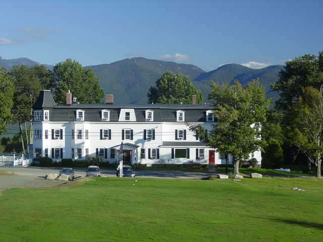 A view of a tee at Sunset Hill Golf Course.