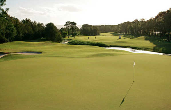 A view of hole #11 at The Pines from Sanctuary Cove Resort