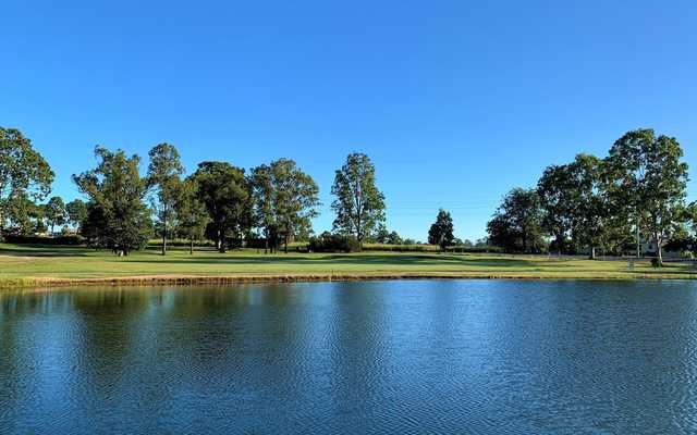 A view from Lowood & District Golf Club.