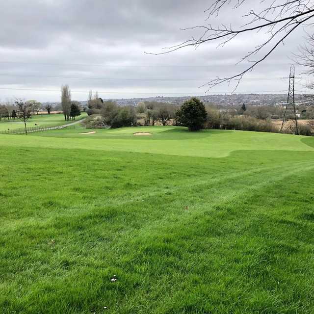 View of a green at Shortwood Lodge Golf Club