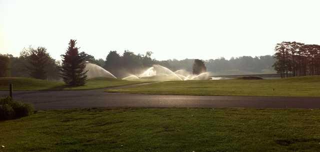 A view of a green at Cricket Ridge Golf Course