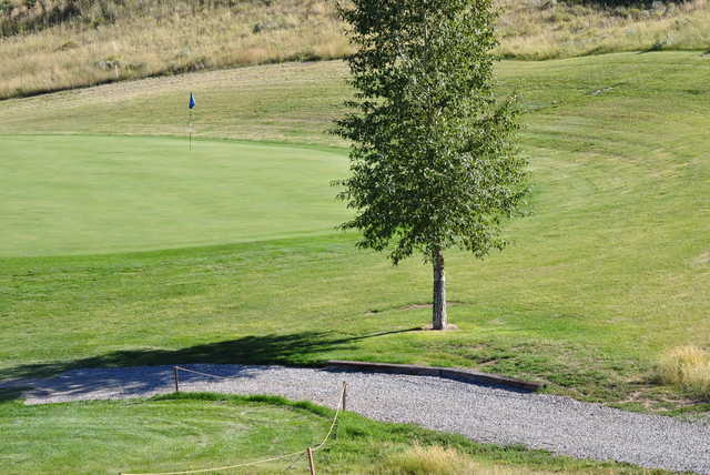 A view of a green at Madison Meadows Golf Club
