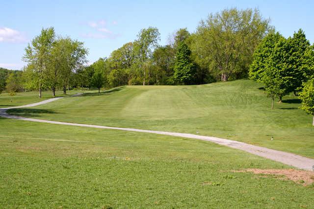 A view of the 8th hole at Rocky Ridge Golf Club