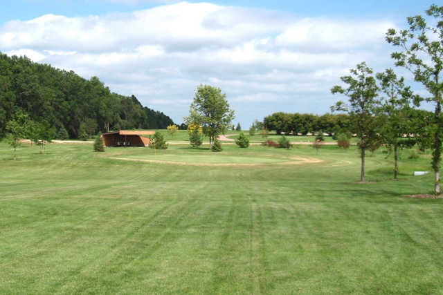 A view from a fairway at Edgebrook Golf Course