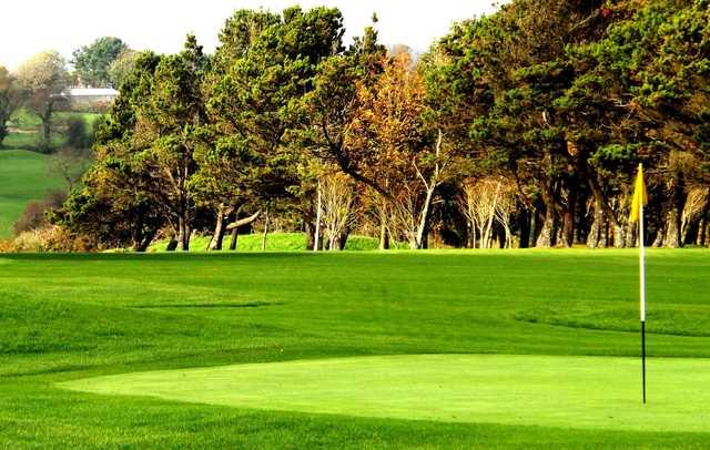 A view of a hole at Youghal Golf Club