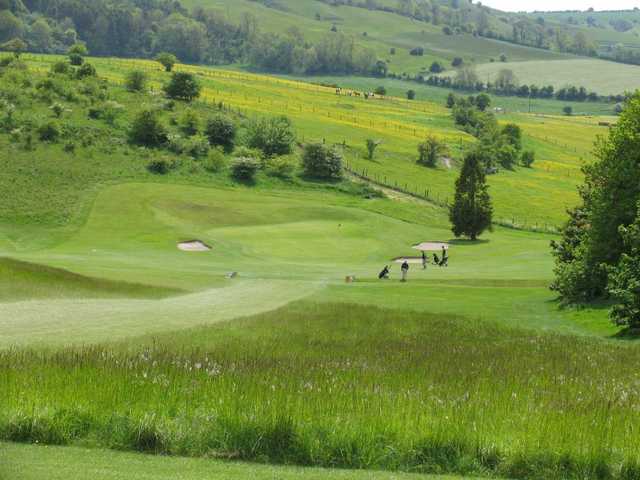 The 13th hole at North Wilts