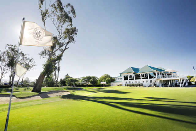 View from a green at Brisbane Golf Club