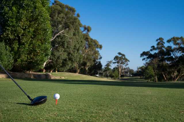 View from the 1st fairway at Geelong Golf Club.