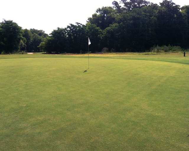 A view of a hole at Aroostook Golf Course