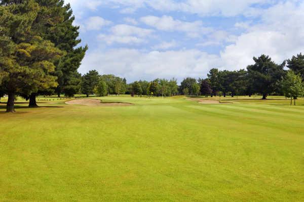 A view of hole #2 at Castle Golf Club