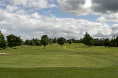 A view of the 17th green at Portlaoise Golf Club