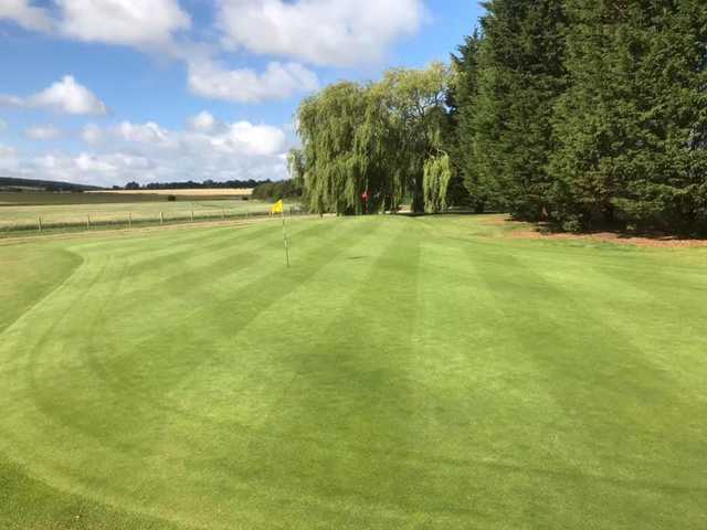 View from a green at Sudbrook Moor Golf Club.