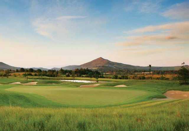 A view of the 8th hole at Lower Course from Dun Laoghaire Golf Club