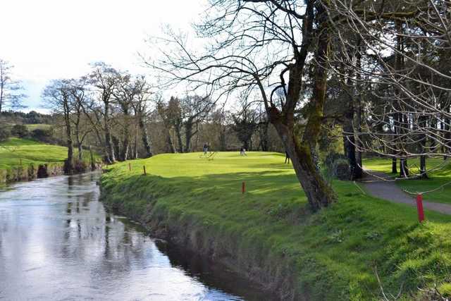 A view over the water of a fairway at Mitchelstown Golf Club