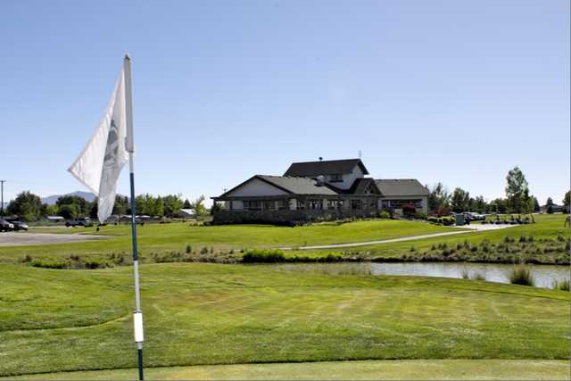 A view from a green at Glen Eagle Golf Club