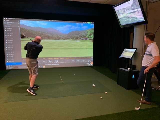 Indoor Golf @ Meridian Fitness