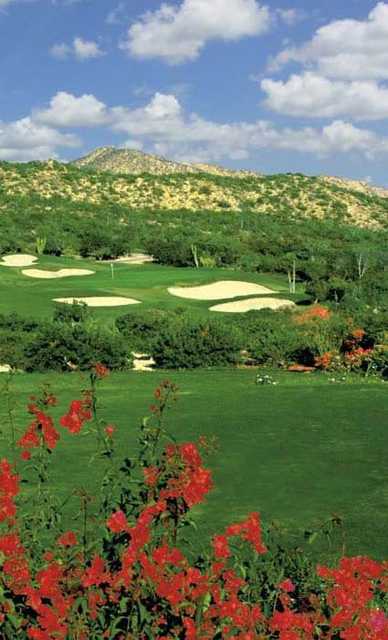 A view of the 6th hole at Cabo Real Golf Club