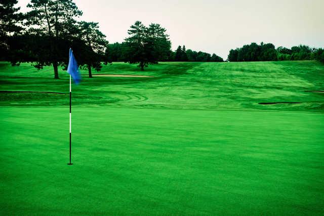 A view of a hole at Newport Country Club.