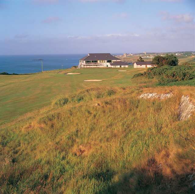 The 18th green at the Bull Bay Golf Club