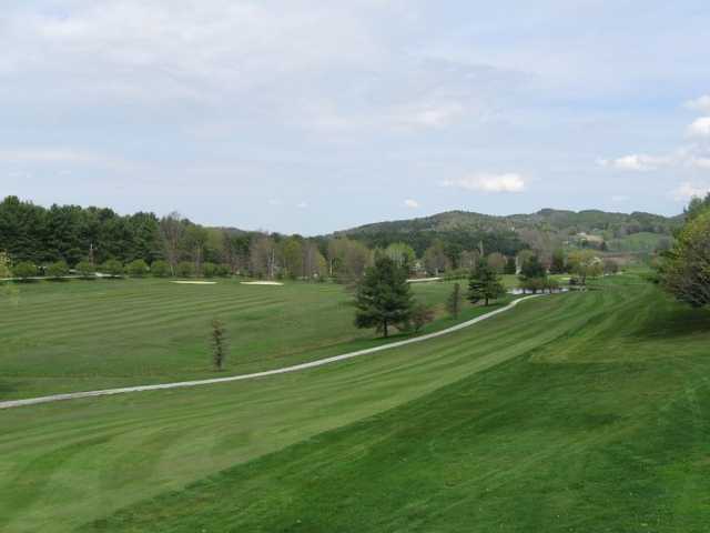 A view of fairway #10 and #18 at Lake St. Catherine Country Club