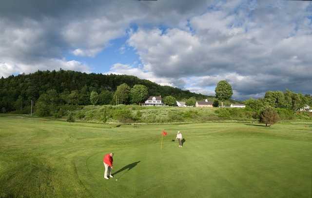 A view of a hole at Montague Golf Club