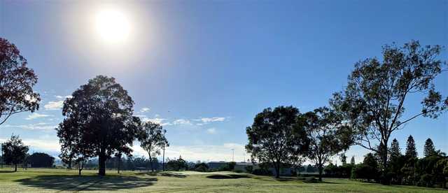 A view from Lowood & District Golf Club.
