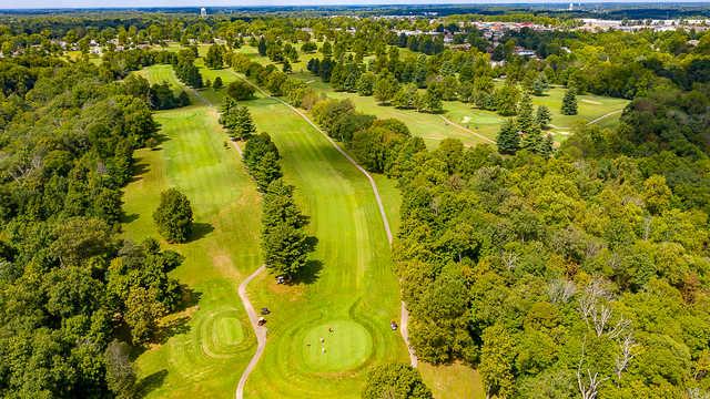 Aerial view from Sunrise Golf Course.