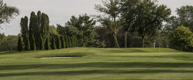 View of a green at Edgewood Golf and Event Center
