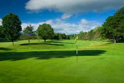 A view of the 3rd hole at Manchester Country Club